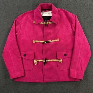 Andersson Bell‎ Primrose Duffle Corduroy Jacket size Large Toggle Clasp Coat